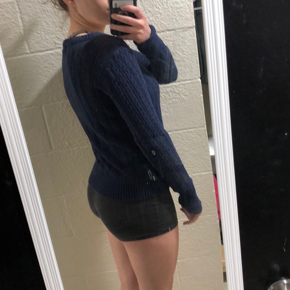 Arizona Jean Co. navy blue v-neck sweater - Picture 3 of 3